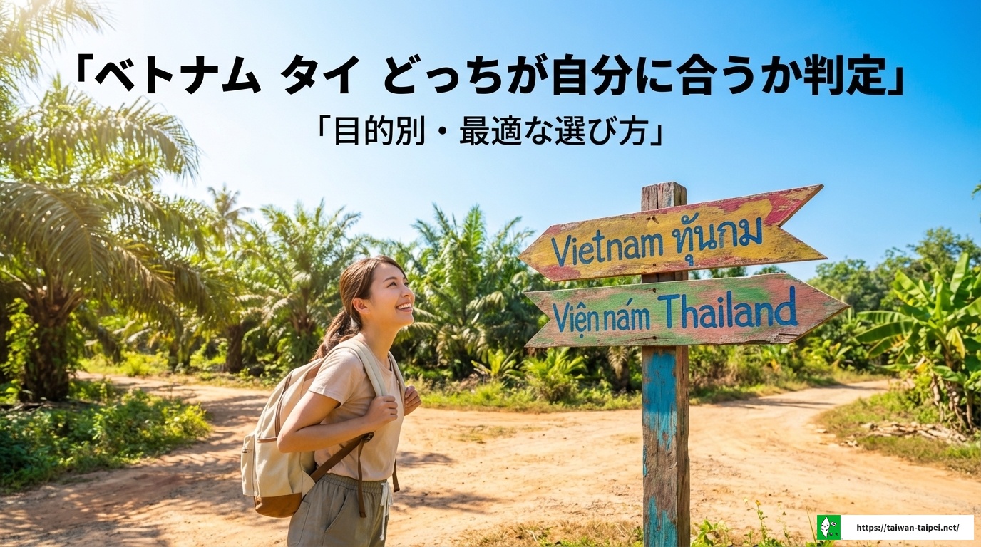 ベトナム タイ どっちが良い?2025年最新の旅行と移住比較