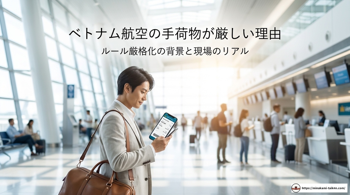 ベトナム航空の手荷物は厳しい?最新規定と回避策を徹底解説