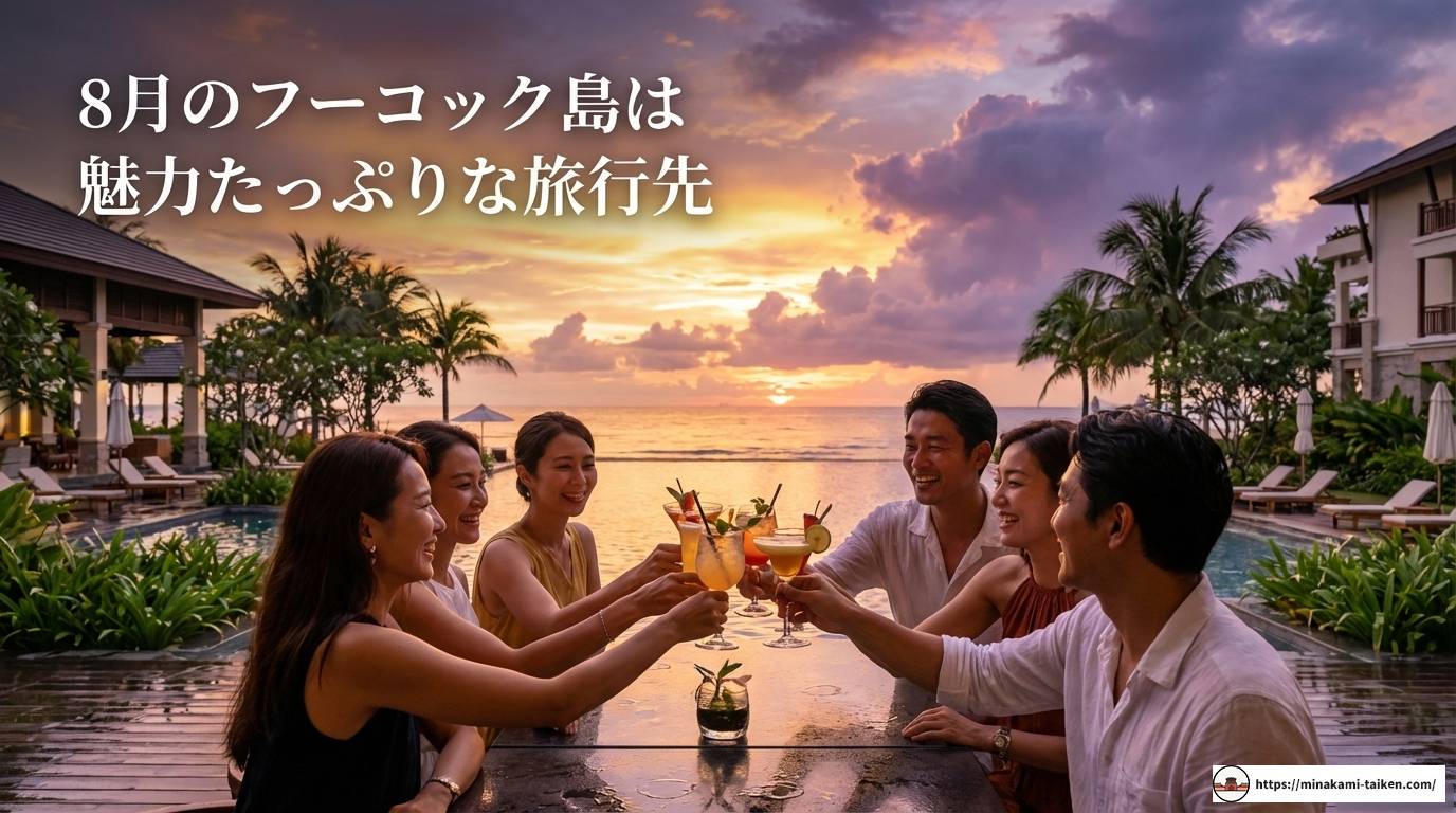 フーコック島は8月が狙い目！雨季の天候と極上リゾート満喫術