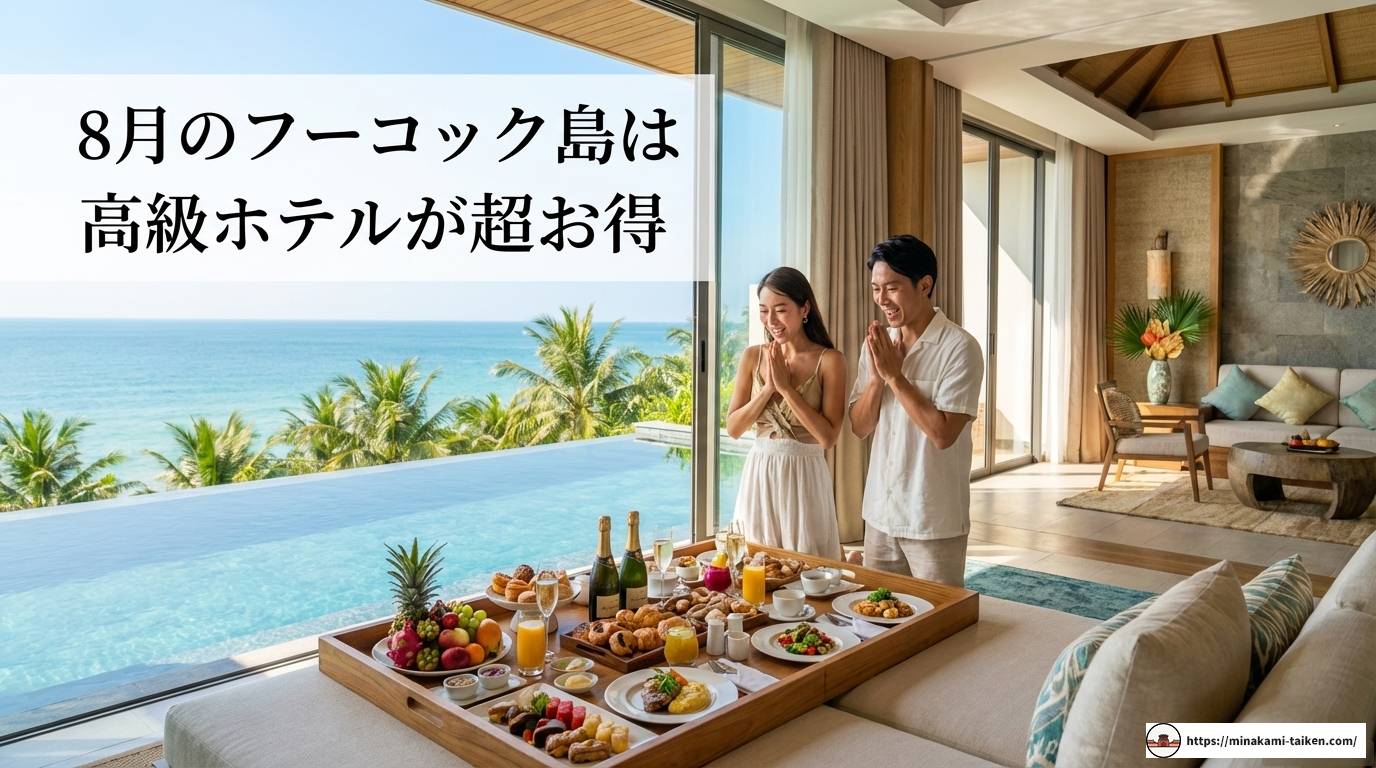 フーコック島は8月が狙い目！雨季の天候と極上リゾート満喫術
