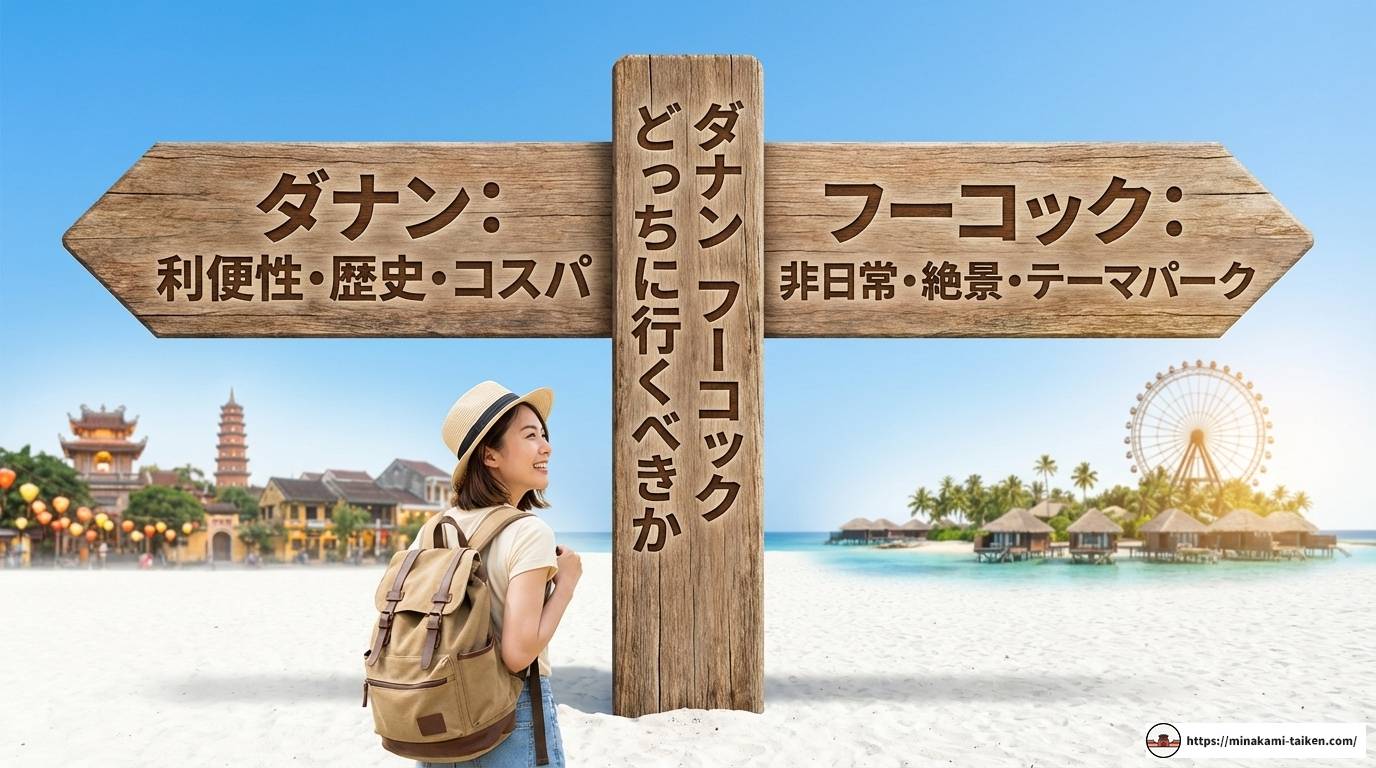ダナン フーコック どっちが良い?最新比較で最高の旅行先を決定