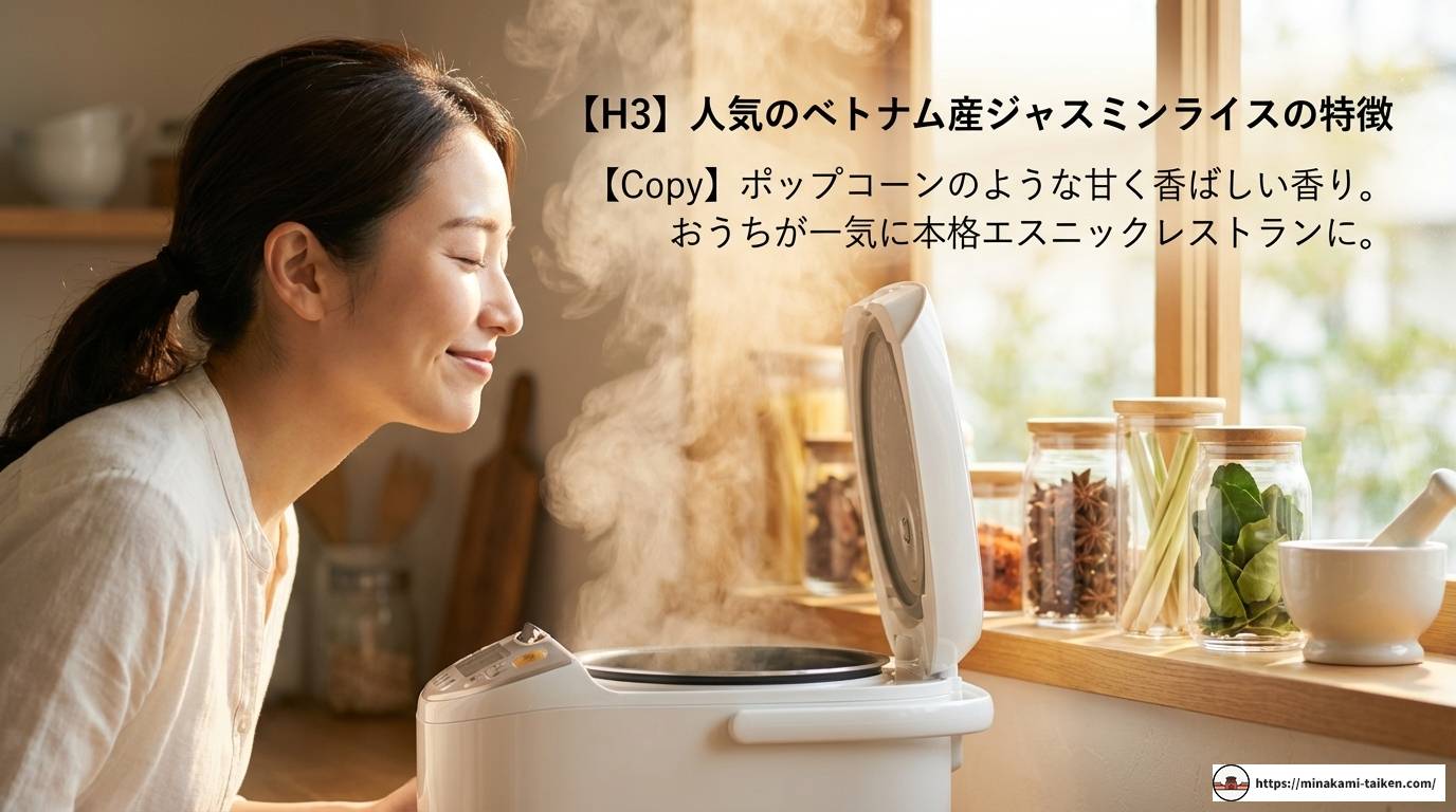 業務スーパーのベトナム産米は買い？美味しい炊き方と値段を解説