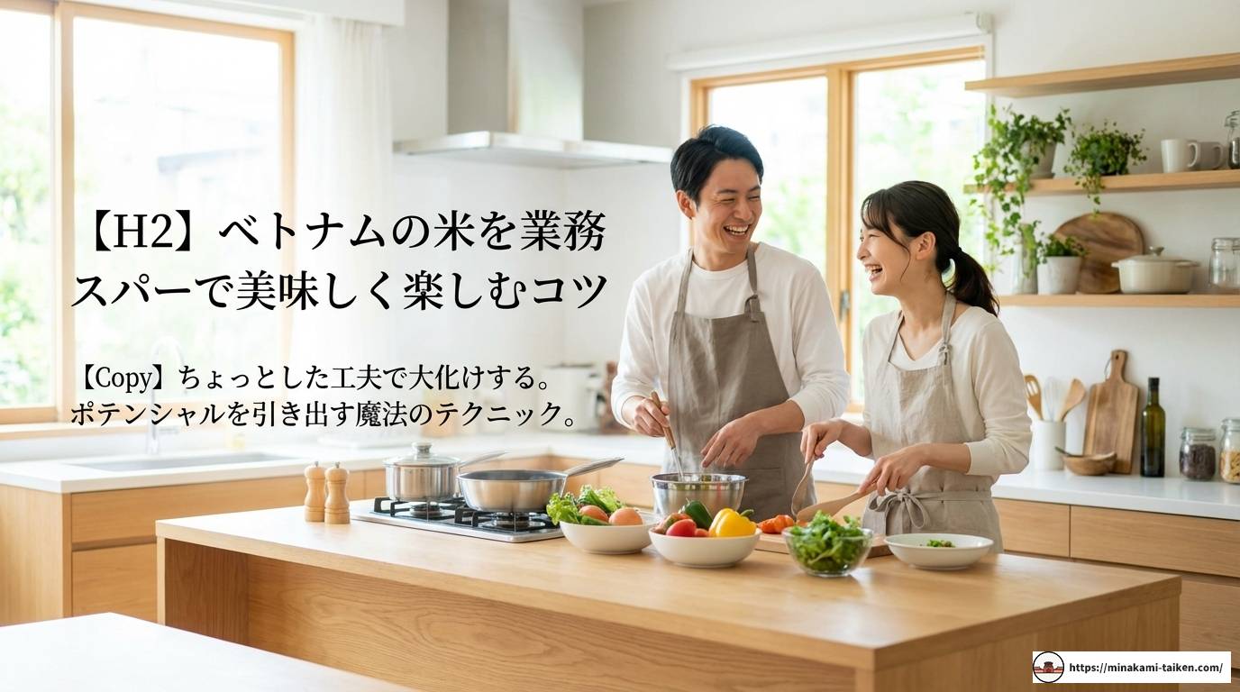 業務スーパーのベトナム産米は買い？美味しい炊き方と値段を解説