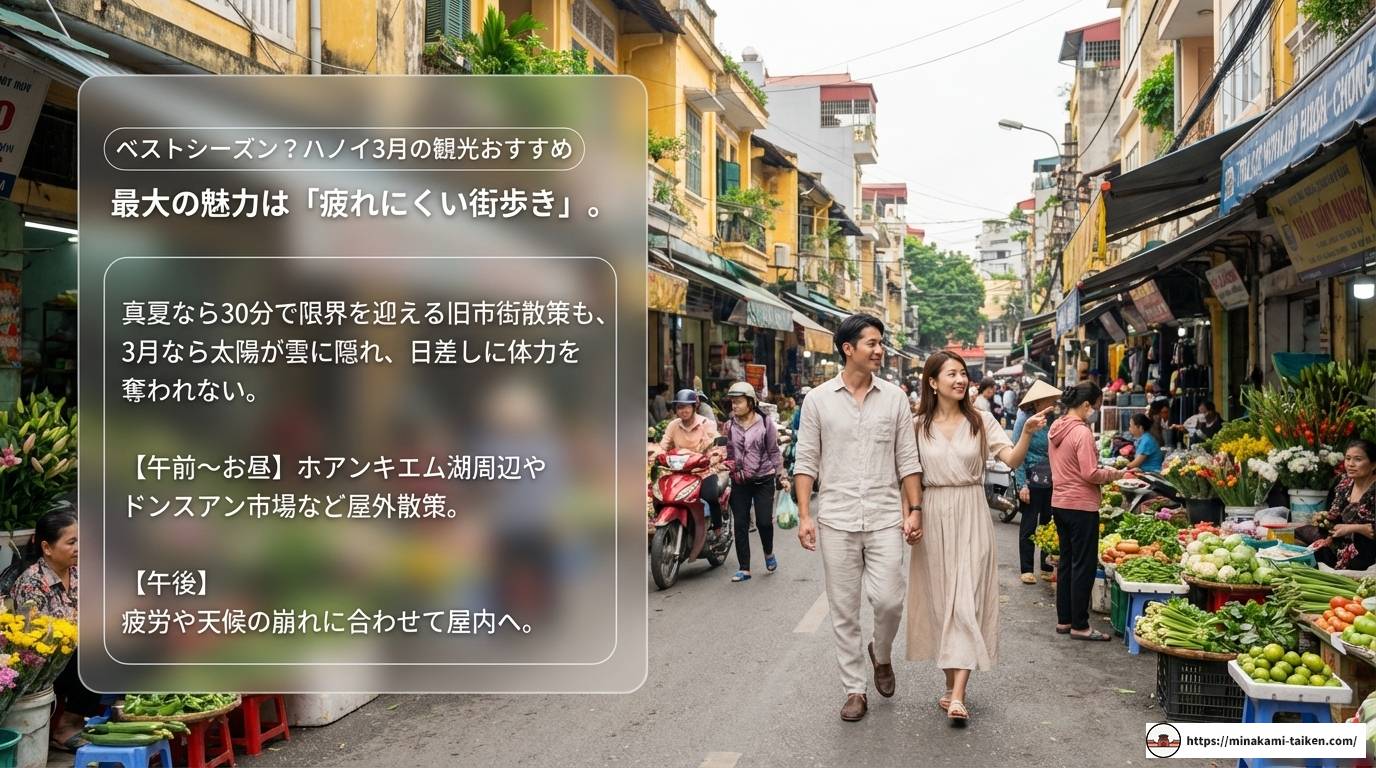 ハノイ3月の気温と服装は?雨や湿度など旅行の注意点を解説