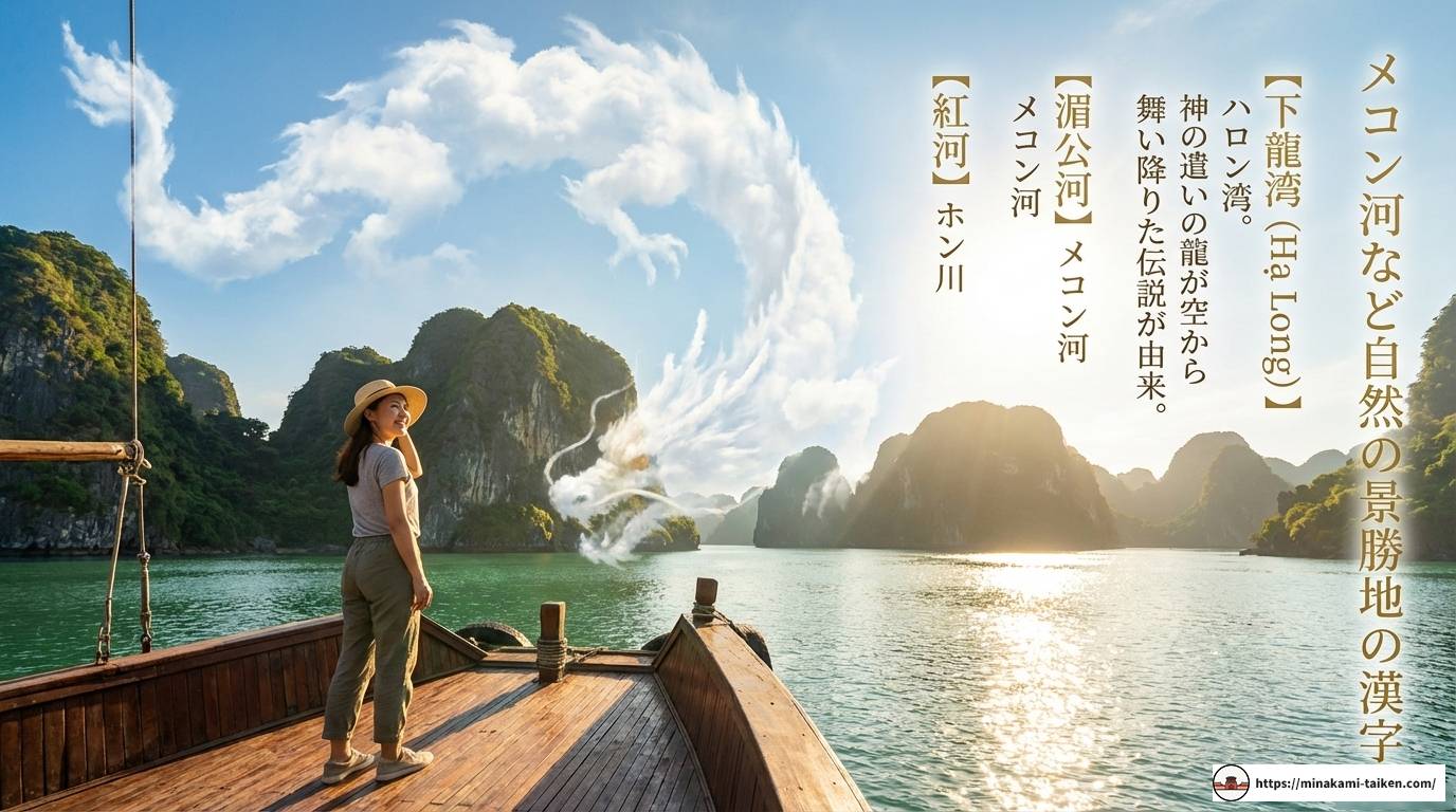 ベトナムの漢字表記とは？由来や地名一覧とチュノムの歴史