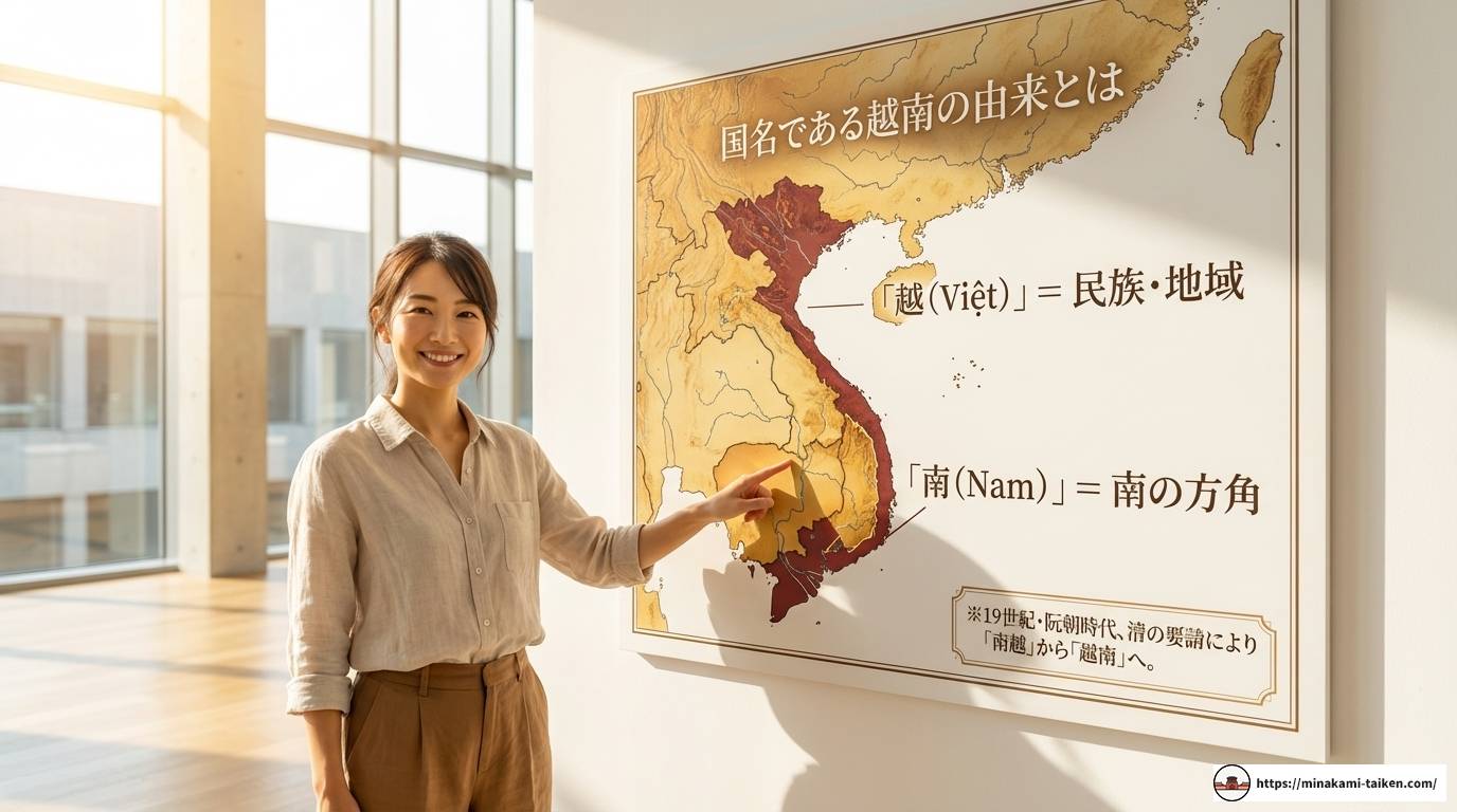 ベトナムの漢字表記とは？由来や地名一覧とチュノムの歴史
