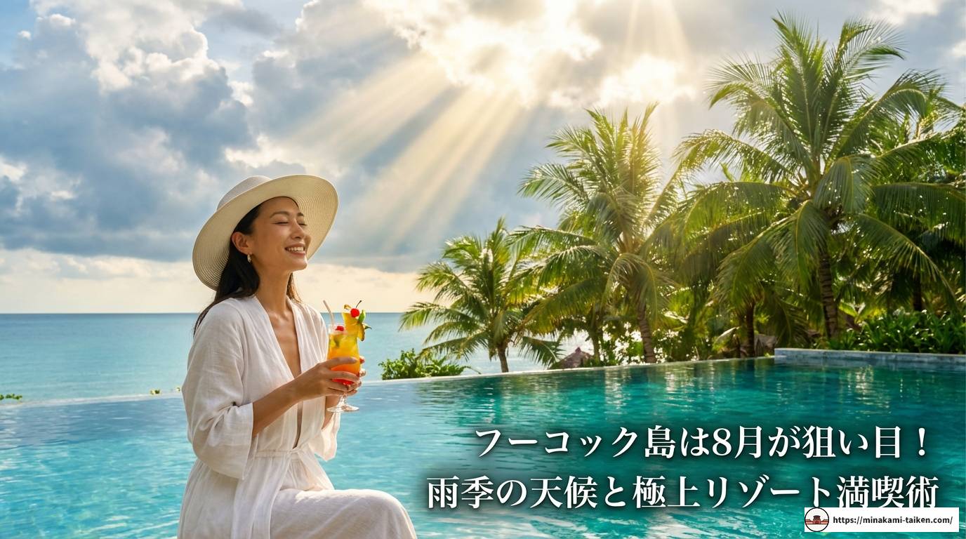 フーコック島は8月が狙い目！雨季の天候と極上リゾート満喫術