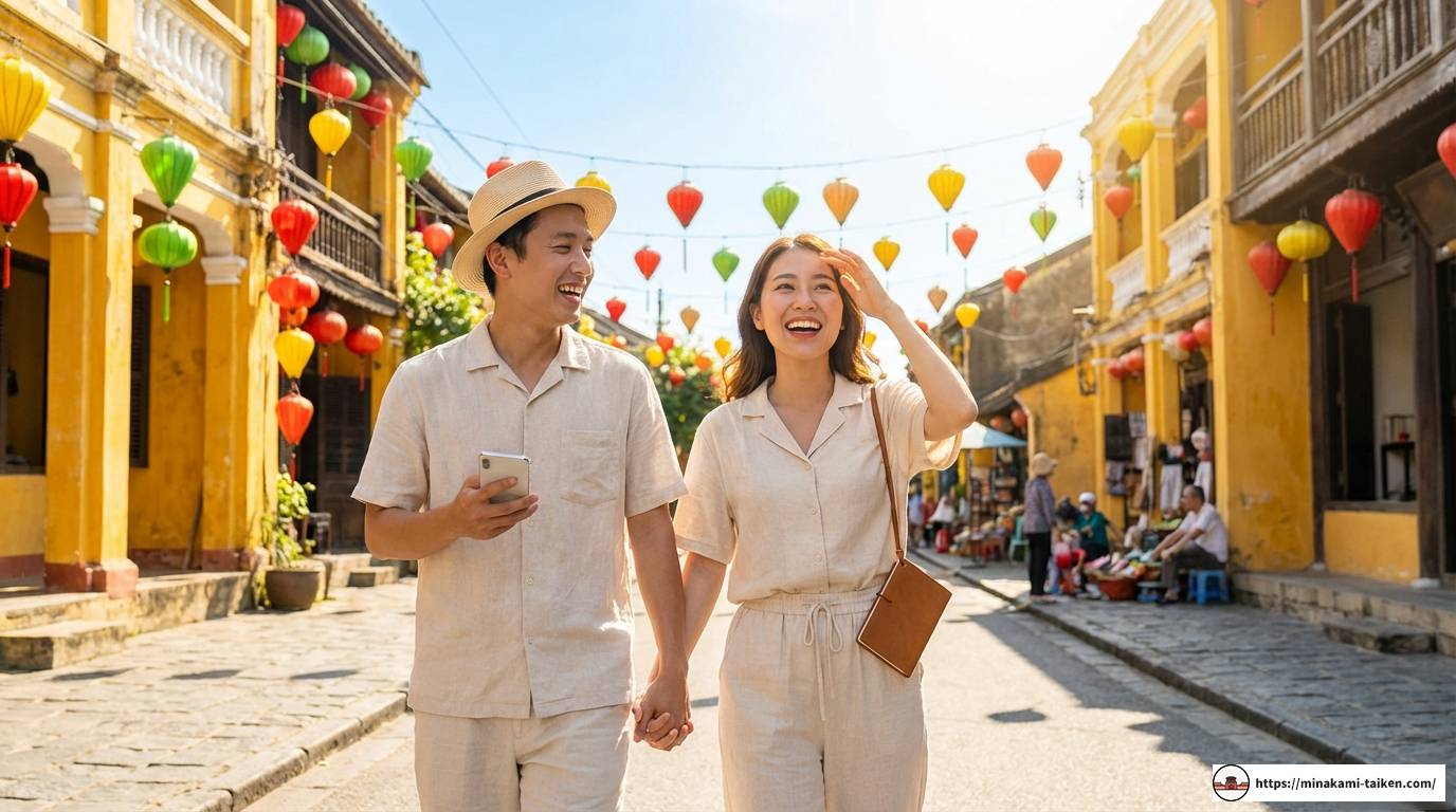 ホーチミンからホイアンへの行き方！時間や料金を徹底解説