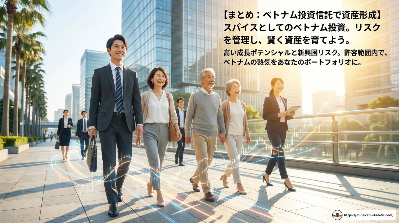 ベトナム投資信託で資産形成！今後の見通しやおすすめ銘柄を解説