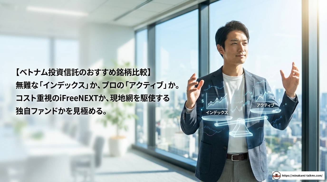 ベトナム投資信託で資産形成！今後の見通しやおすすめ銘柄を解説