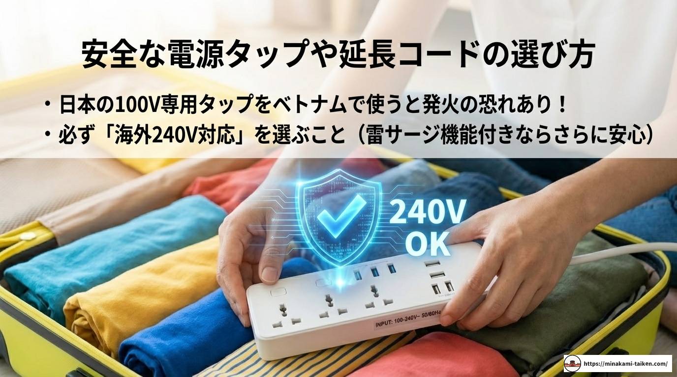 ベトナム旅行のコンセント事情！電圧や変換プラグの基本を解説