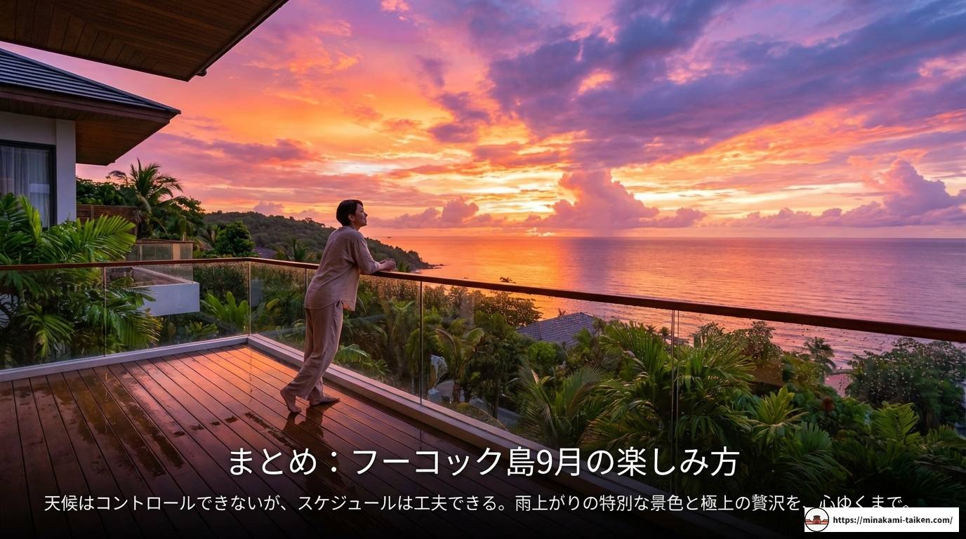 フーコック島9月の天気や海は？雨季を120%楽しむ旅行ガイド