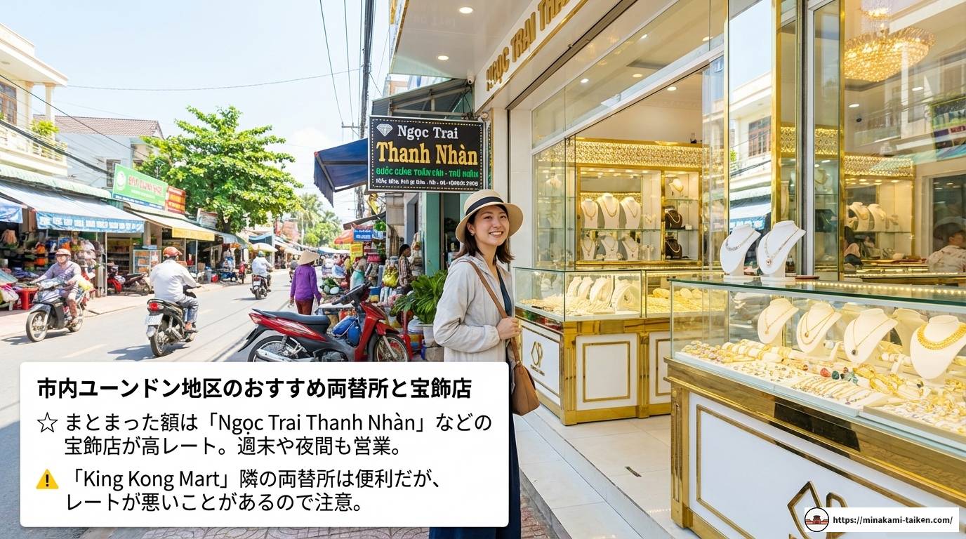 フーコックの空港で両替を賢く!レートやおすすめATM徹底解説