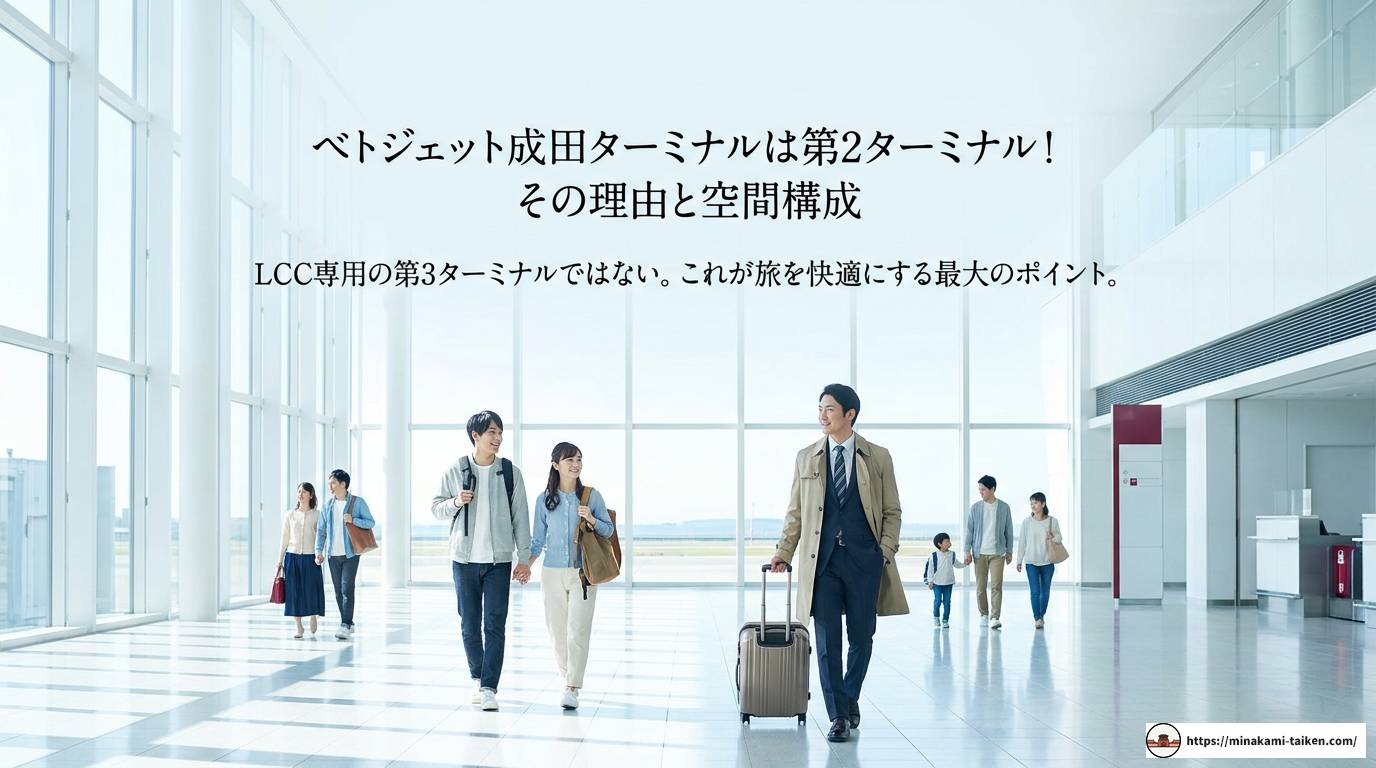 ベトジェット成田ターミナルを完全攻略！第2ターミナルの全情報