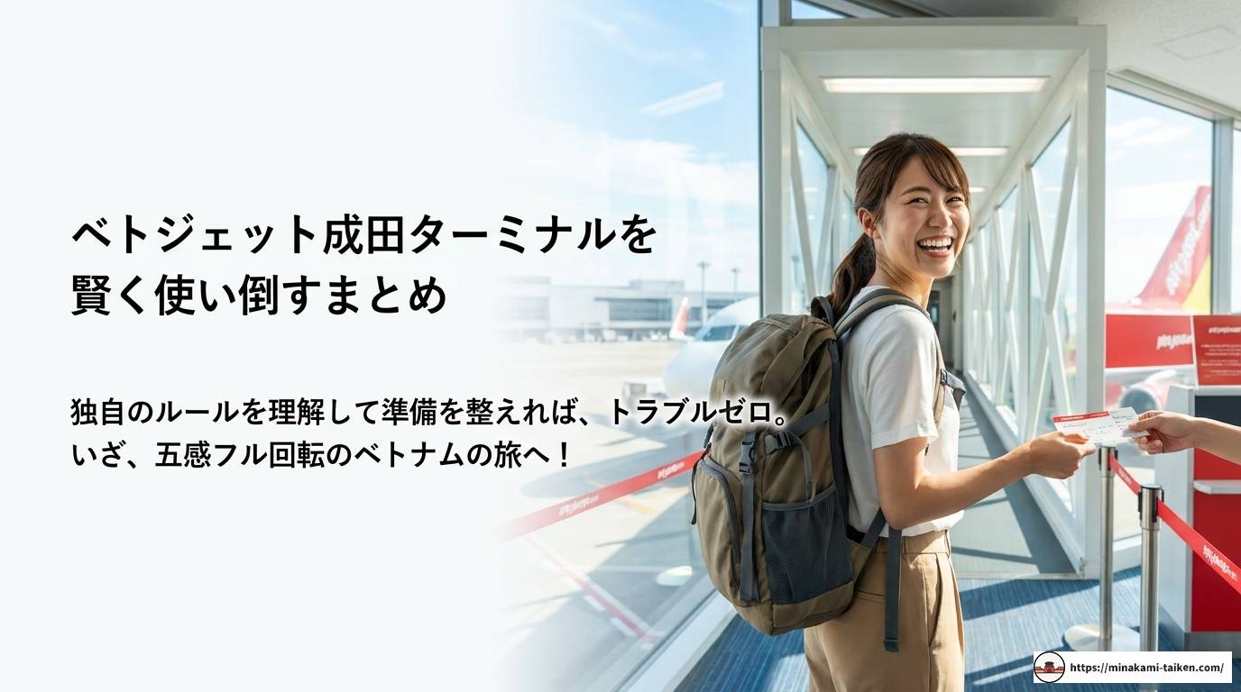 ベトジェット成田ターミナルを完全攻略!第2ターミナルの全情報