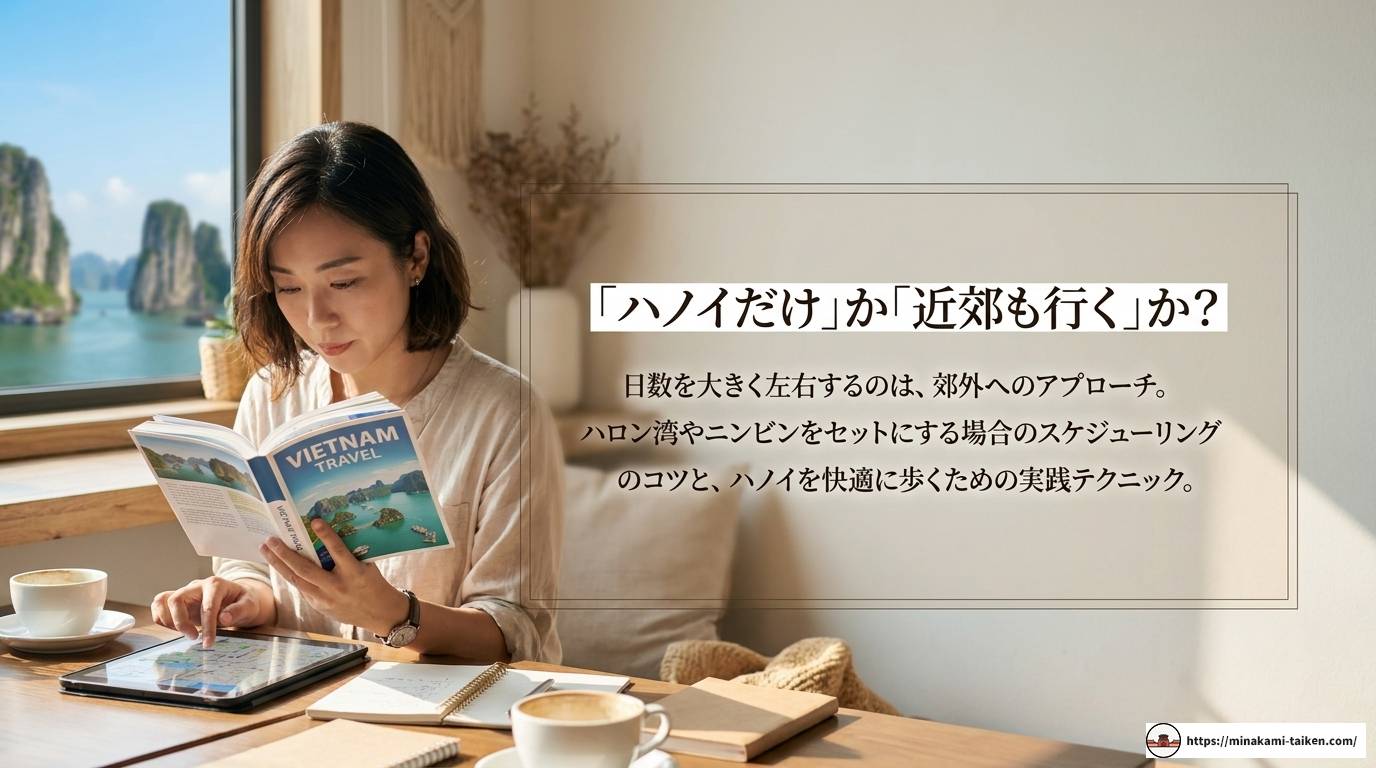 ハノイ観光は何日必要?旅行日数の完全ガイド