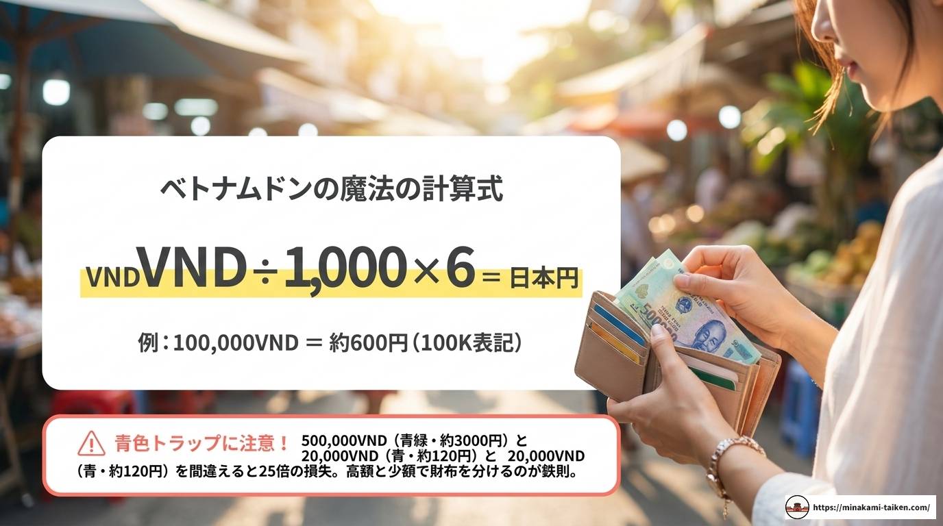 ベトナム旅行の現金はいくら必要？2026年最新予算ガイド