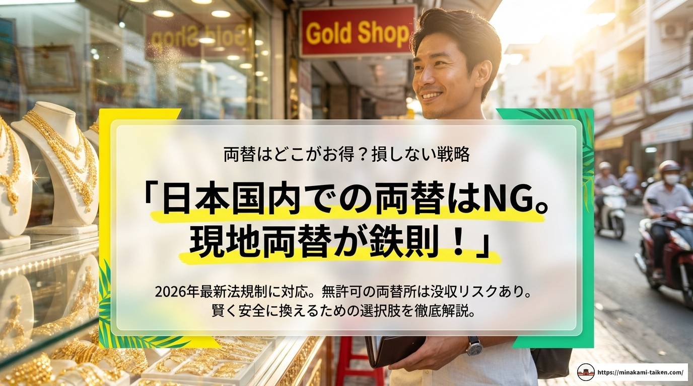 ベトナム旅行の現金はいくら必要?2026年最新予算ガイド