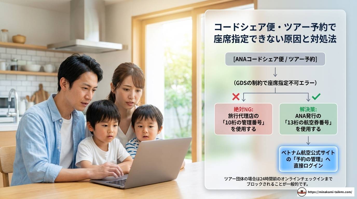ベトナム航空の座席指定を完全攻略！料金・方法・おすすめ席
