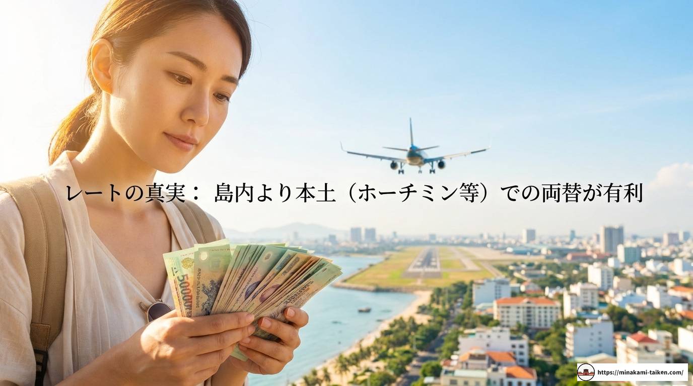フーコックの両替完全ガイド｜場所・レート・注意点まとめ