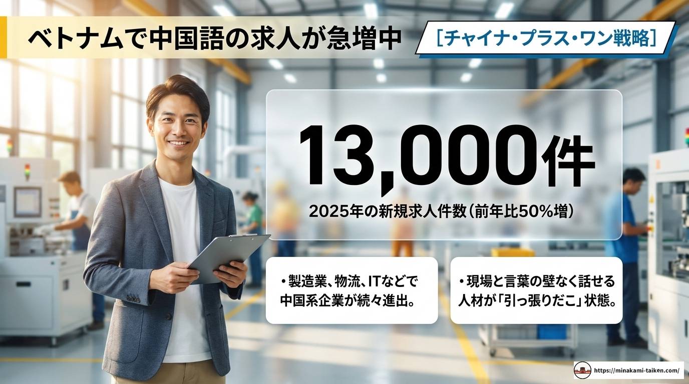 ベトナムで中国語が熱い？給与事情や語学学習のリアルを解説