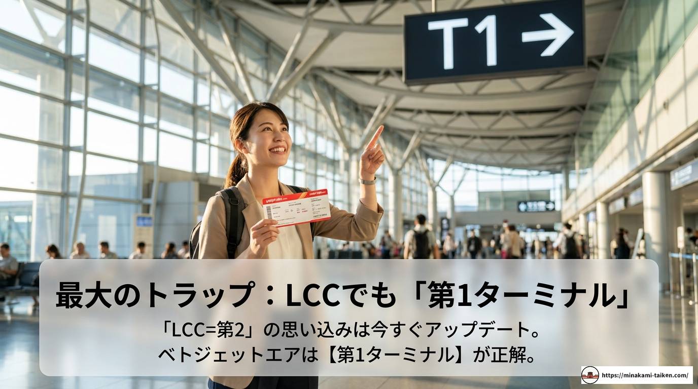 ベトジェット関空ターミナルを完全攻略！チェックイン・アクセス全情報