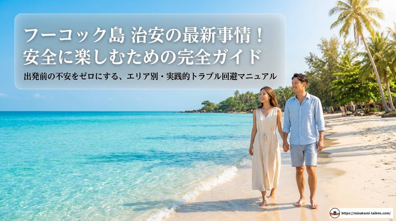 フーコック島 治安の最新事情！安全に楽しむための完全ガイド