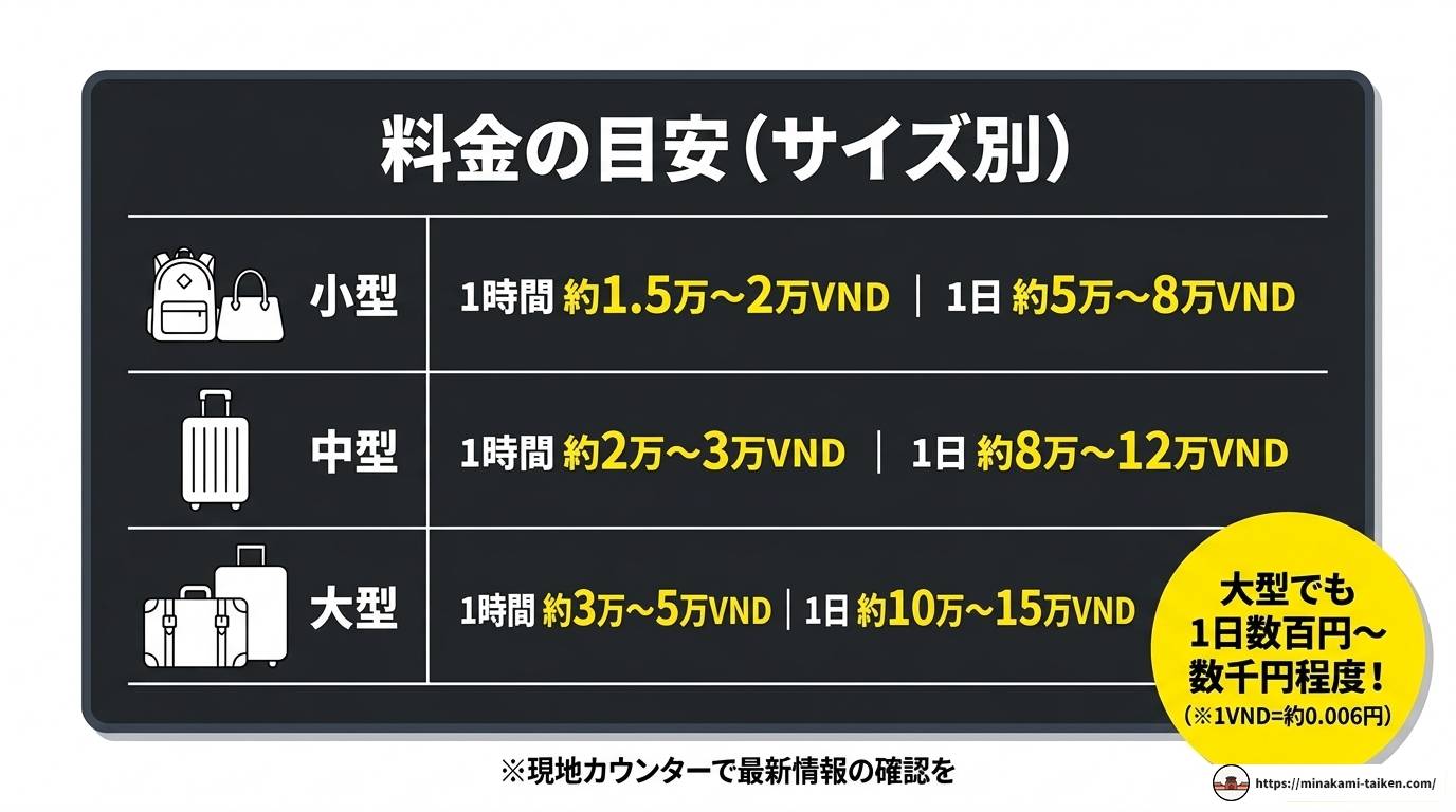 フーコック空港の荷物預かり完全ガイド！場所・料金・注意点