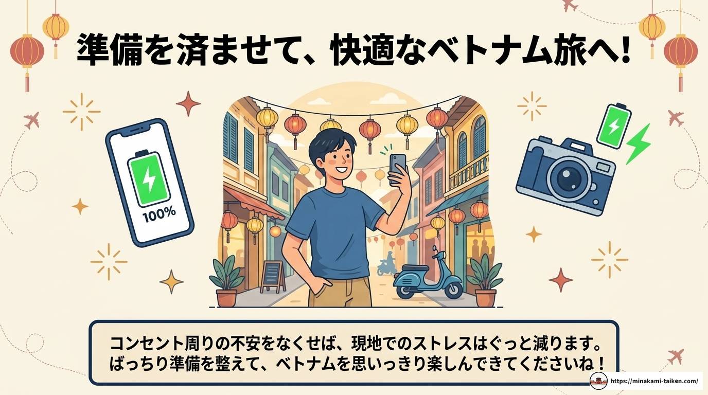 ベトナムの変換プラグ完全ガイド｜電圧・種類・選び方まとめ