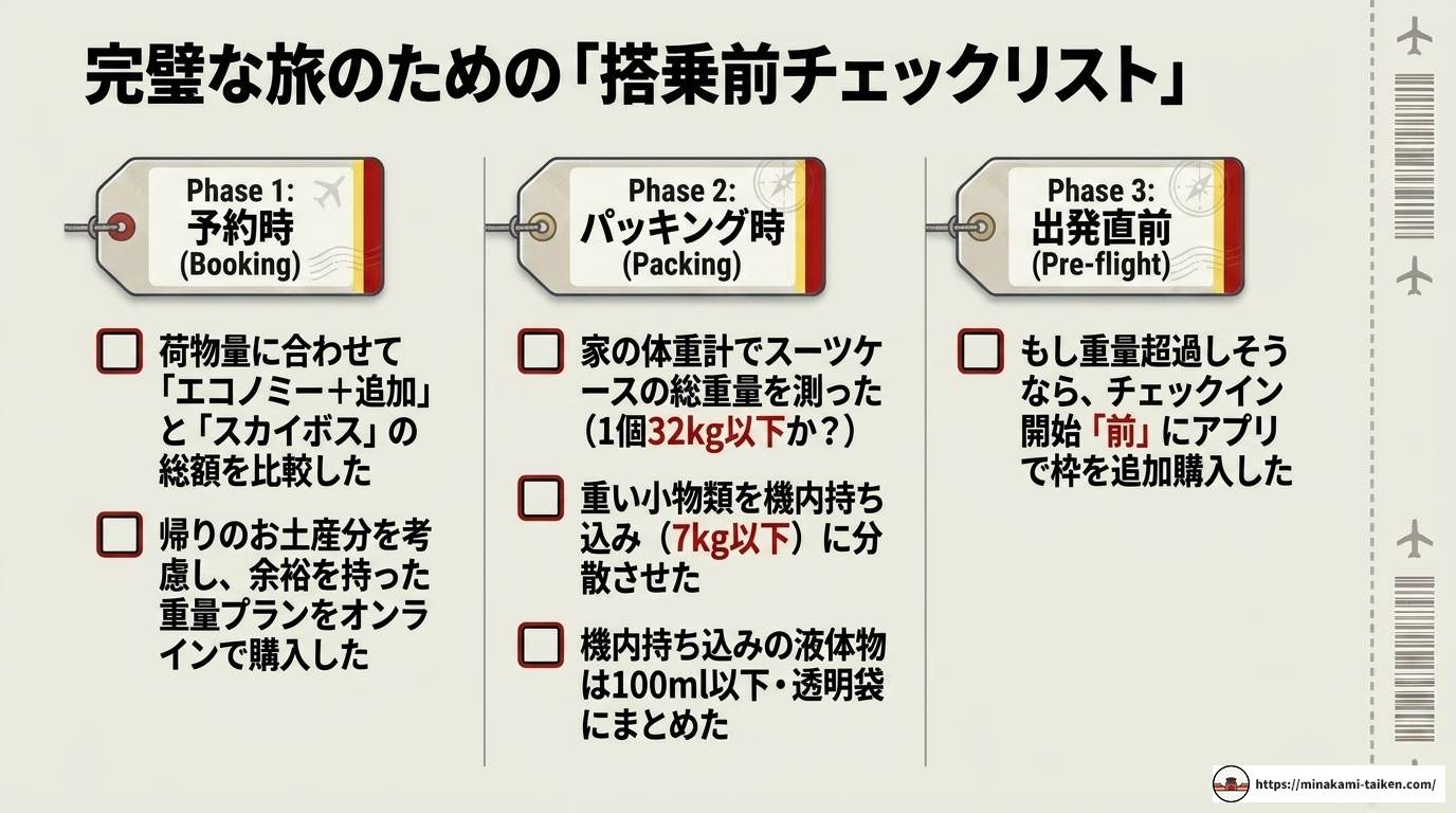 ベトジェットの預け荷物料金を徹底解説!損しない完全ガイド