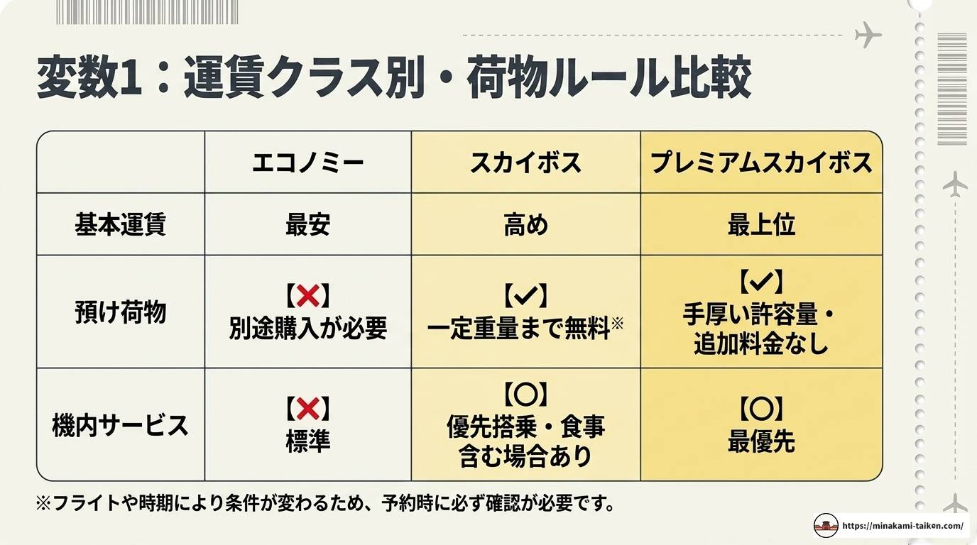 ベトジェットの預け荷物料金を徹底解説!損しない完全ガイド