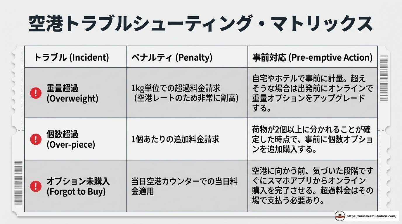 ベトジェットの受託手荷物料金を徹底解説!損しない買い方