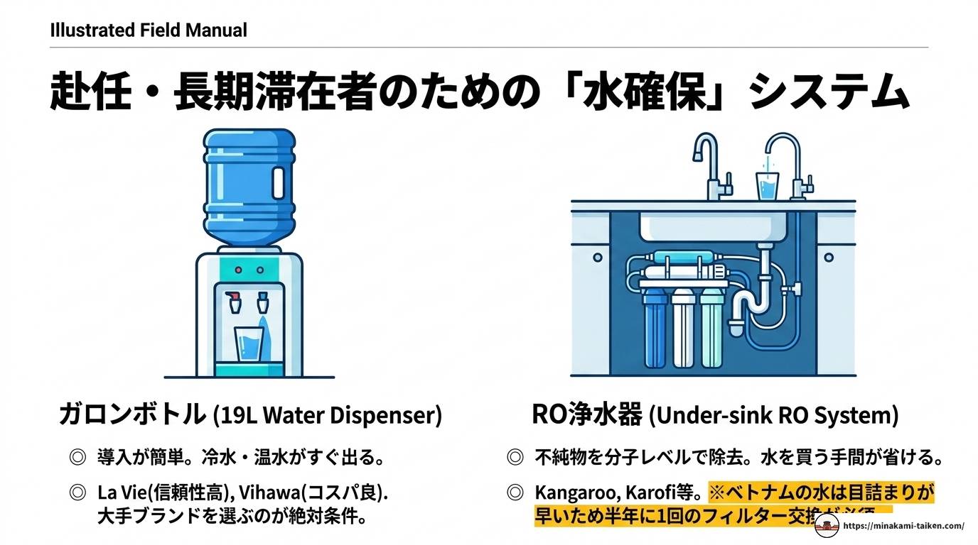 ベトナムの水事情を完全解説!飲める?安全に過ごす方法