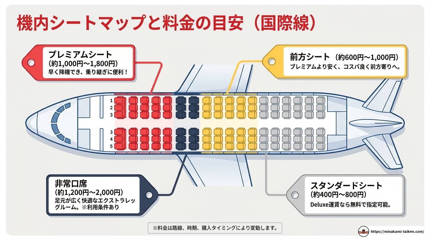ベトジェットの座席指定料金を完全解説!種類・選び方・予約方法