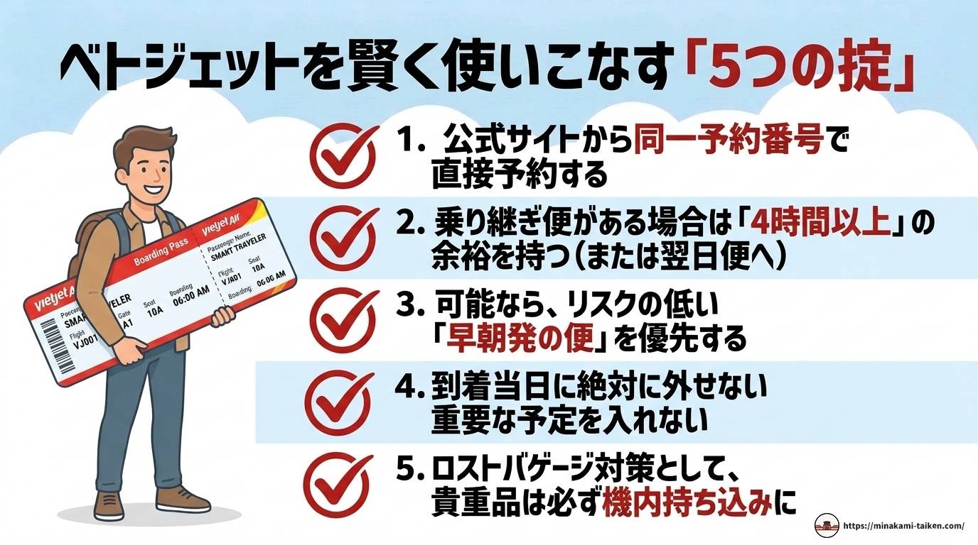 ベトジェット遅延はなぜ多い?定時運航率と補償制度を徹底解説