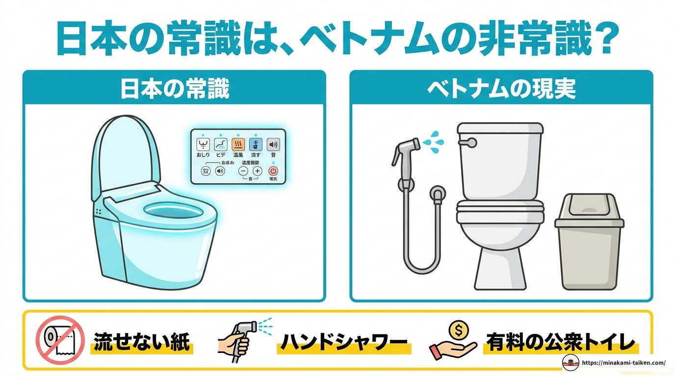 ベトナムトイレ事情を徹底解説！紙を流さない理由と正しい対策