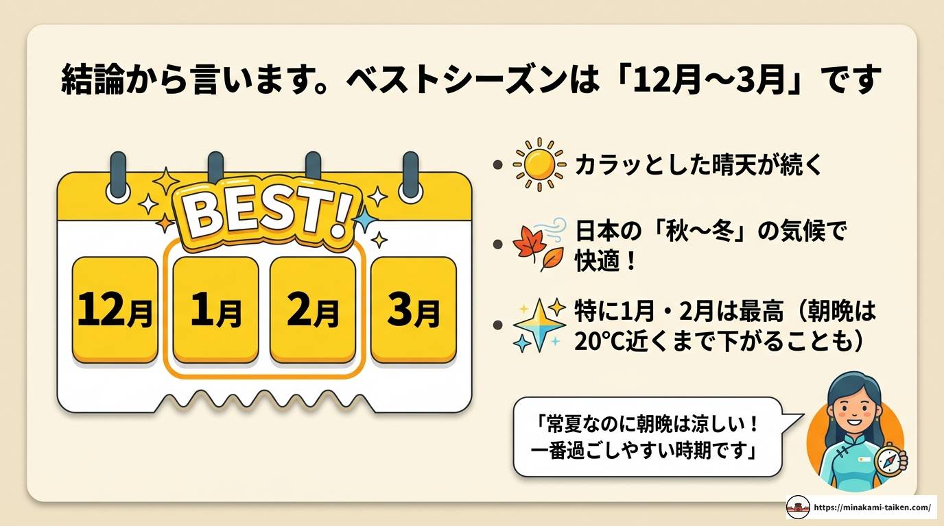 ホーチミンのベストシーズンはいつ？気候・服装・安い時期を解説
