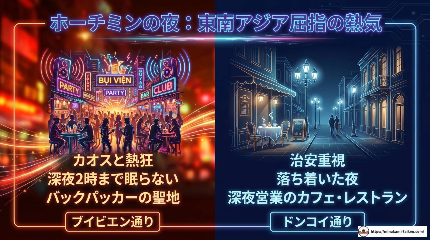 ベトナム夜の街を徹底解説！ホーチミン・ハノイの遊び方と治安対策
