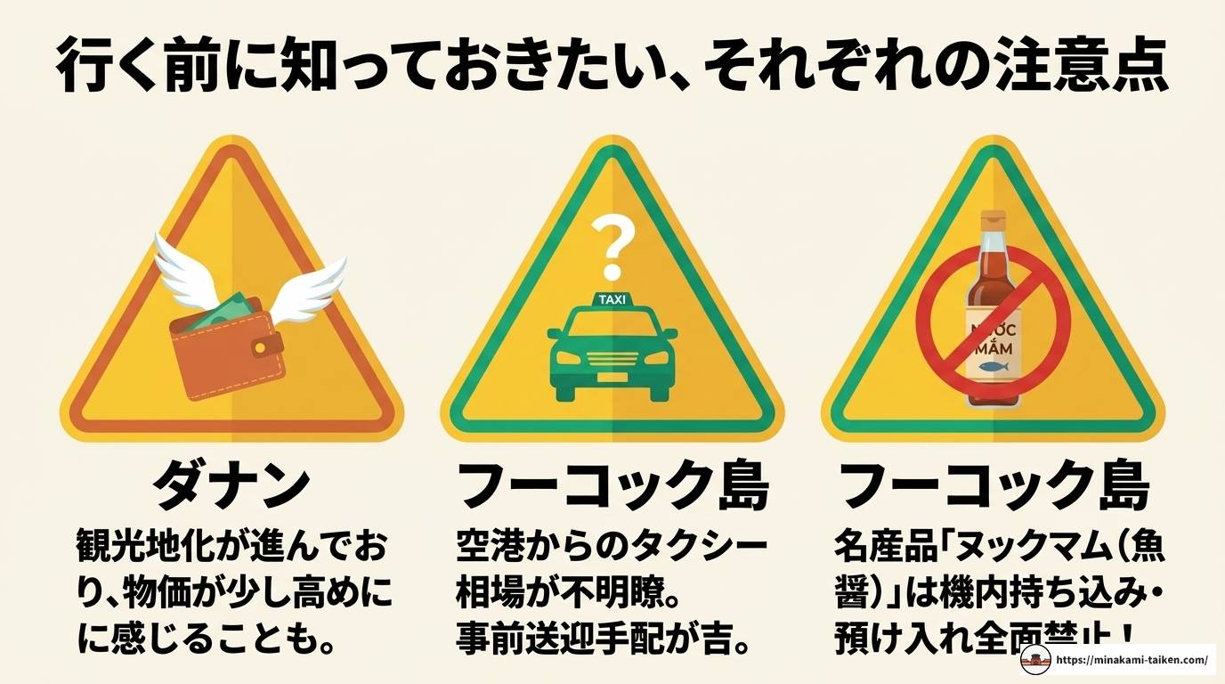 フーコック島とダナンを徹底比較！ビーチや観光で選ぶ旅先ガイド