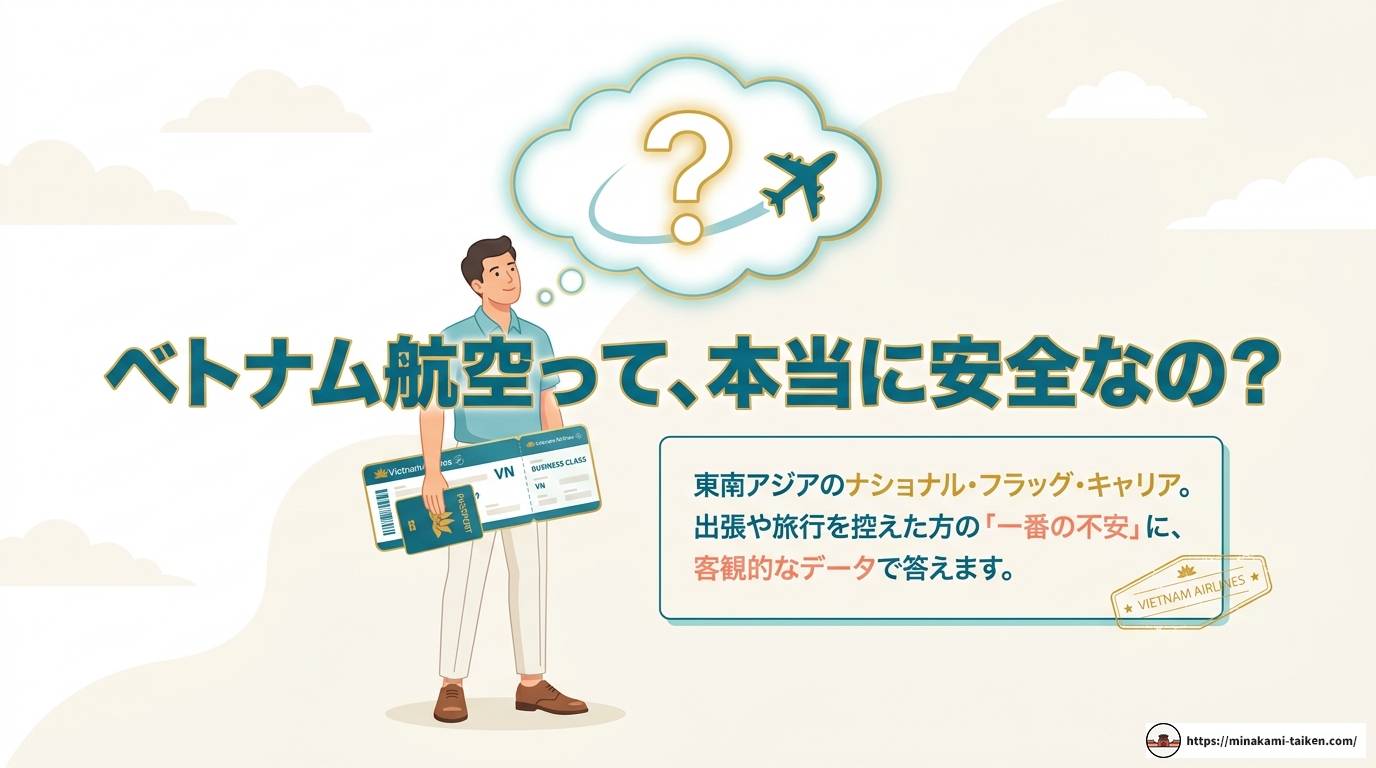 ベトナム航空の安全性を徹底検証！評価・事故歴・LCC比較まで解説
